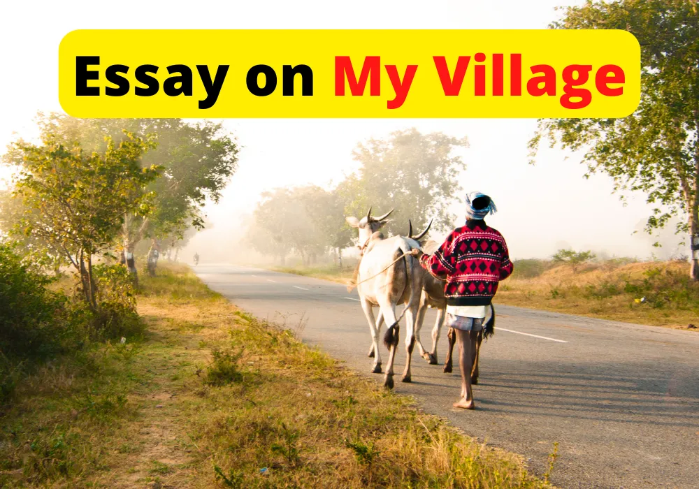 Essay on My Village in English for Class 3rd,4th,5th,6th,7th,8th,9th,10