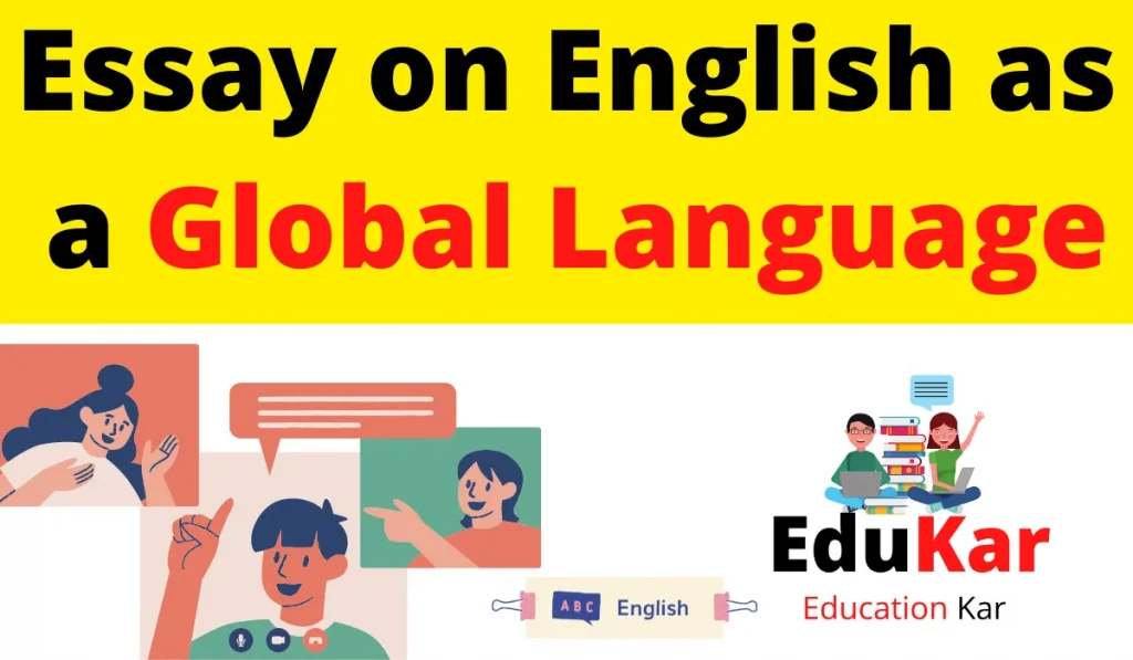 Essay on English as a global language