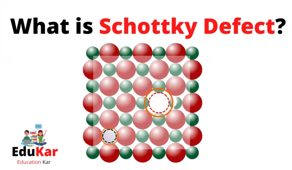 What is Schottky Defect