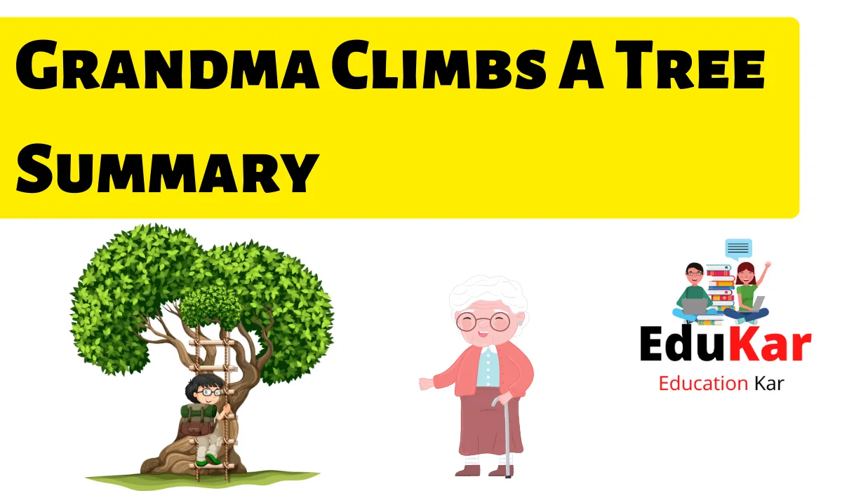 Grandma Climbs A Tree Summary [Class 10] By Ruskin Bond
