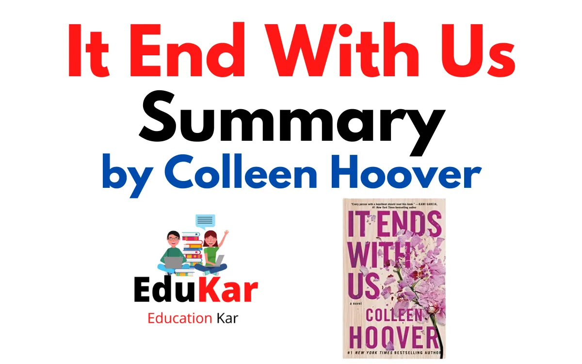 It End With Us Summary by Colleen Hoover
