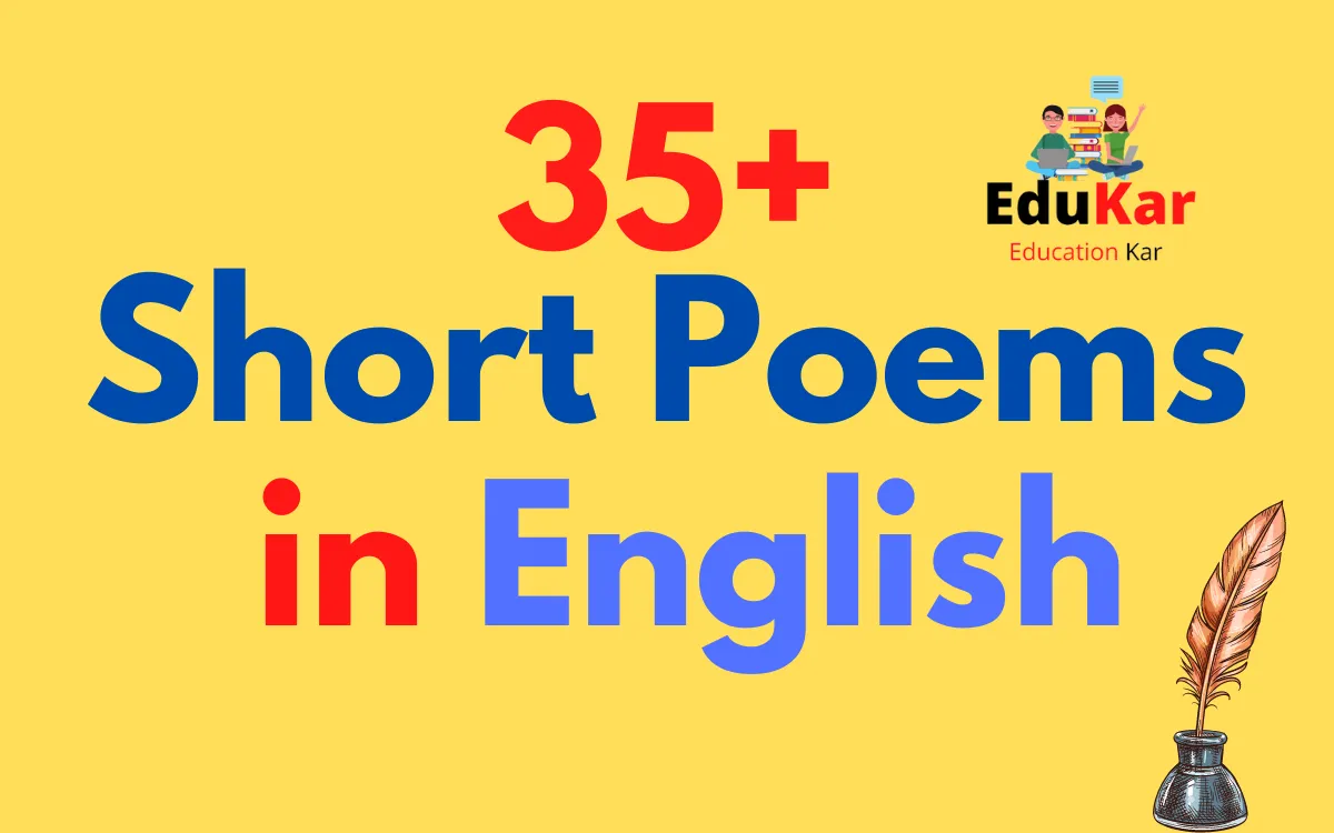 Short Poems in English