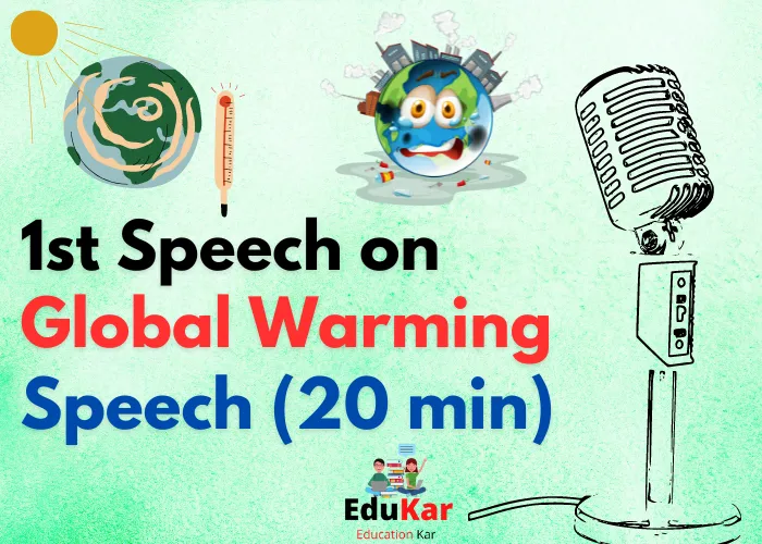 Global Warming Speech