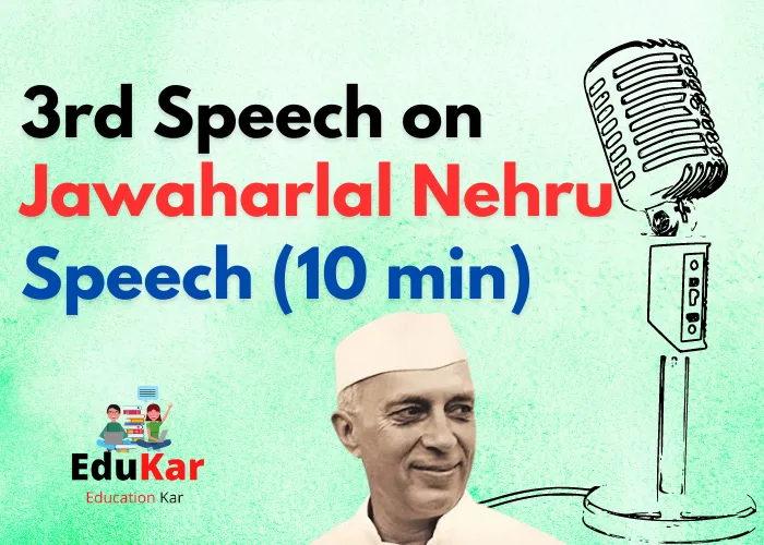Jawaharlal Nehru Speech