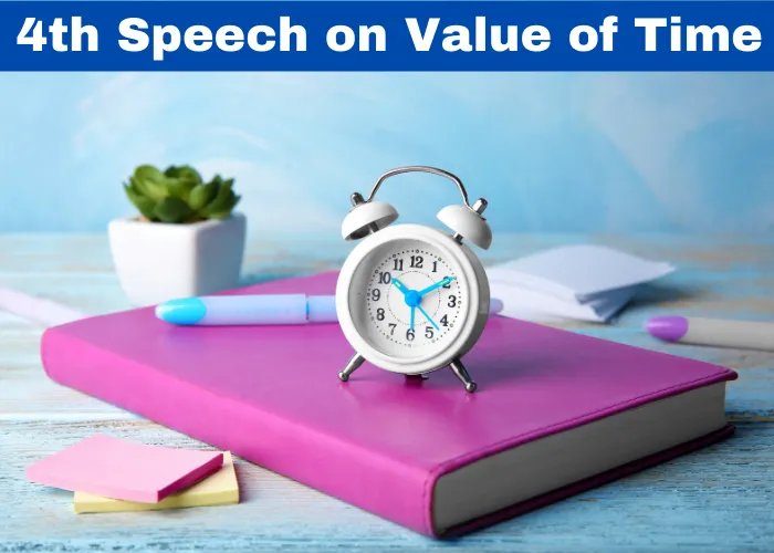 Speech on Value of Time