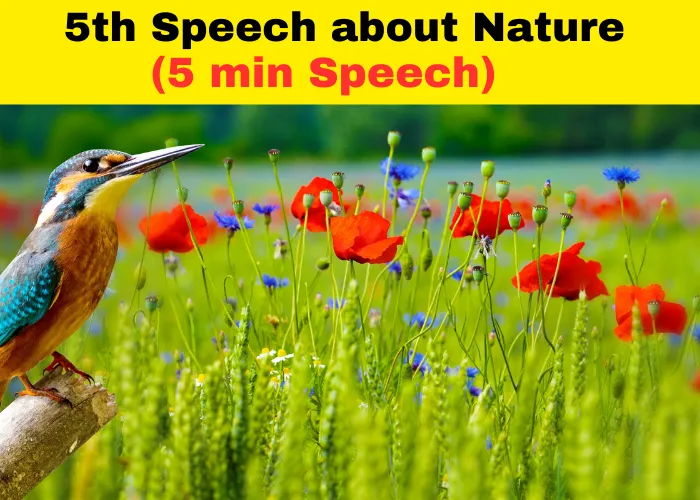 Speech about Nature