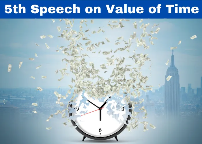 Speech on Value of Time