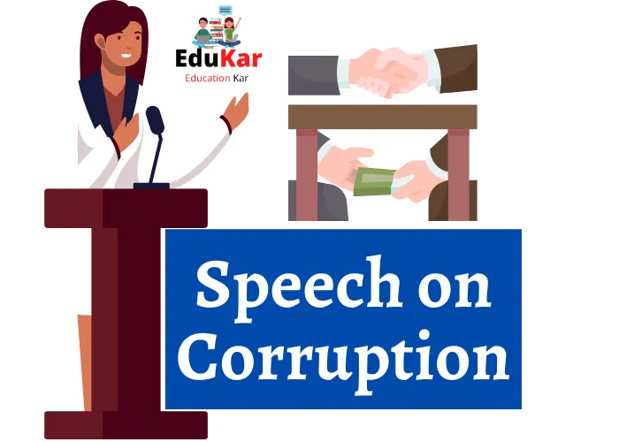 Speech on Corruption