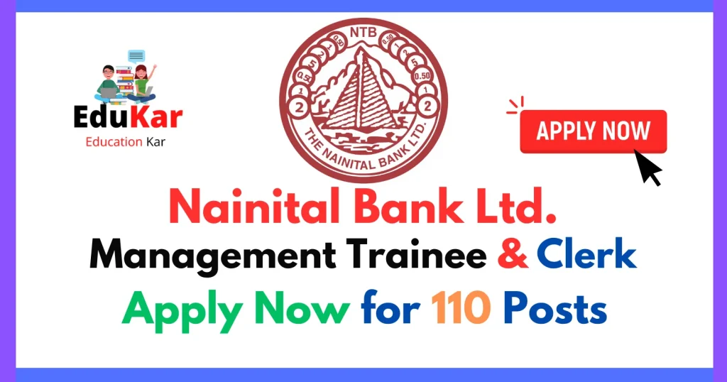 Nainital Bank recruitment 2023