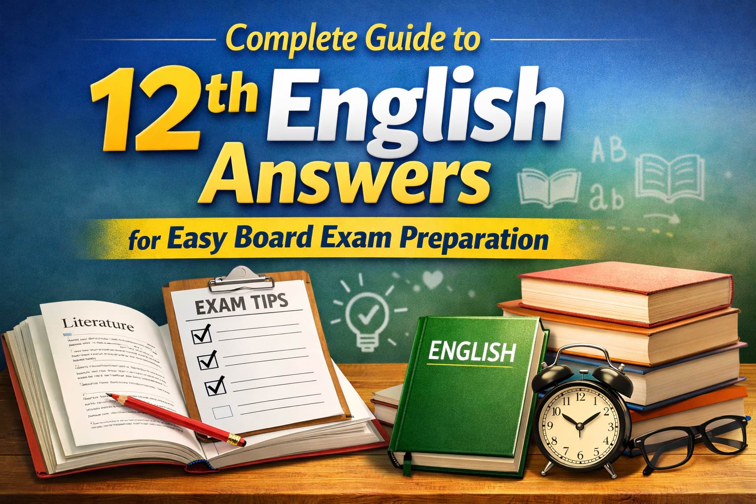 Complete Guide to 12th English Answers for Easy Board Exam Preparation