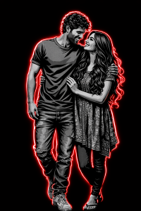 Romantic Glow Couple Photo Edit Ideas to Make Your Love Shine
