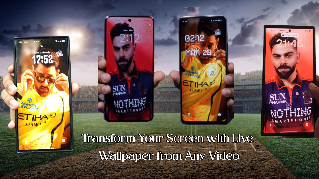 Transform Your Screen with Live Wallpaper from Any Video