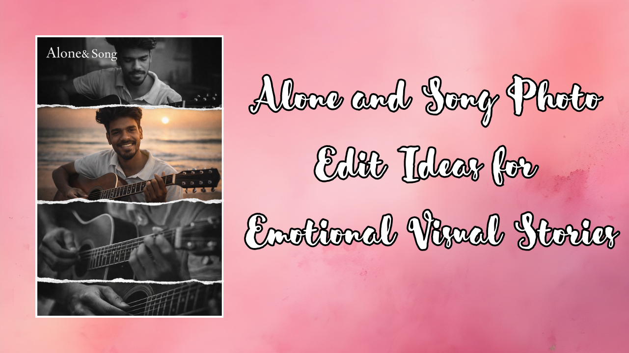 Alone and Song Photo Edit Ideas for Emotional Visual Stories