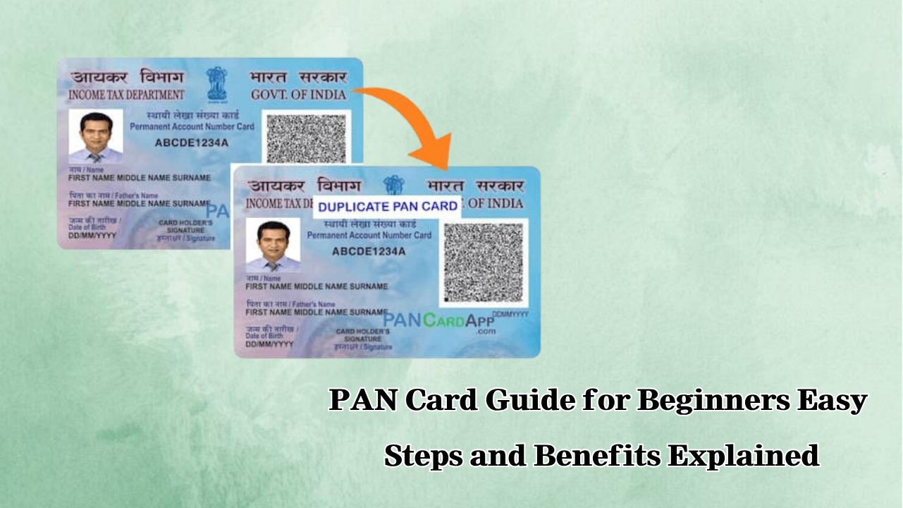 PAN Card Guide for Beginners Easy Steps and Benefits Explained
