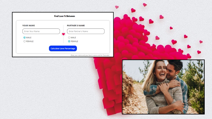 Love Calculator App to Measure Romantic Compatibility