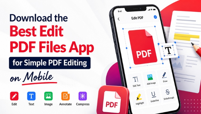 Download the Best Edit PDF Files App for Simple PDF Editing on Mobile