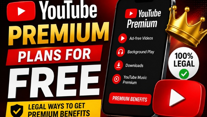YouTube Premium Plans for Free: Legal Ways to Get Premium Benefits