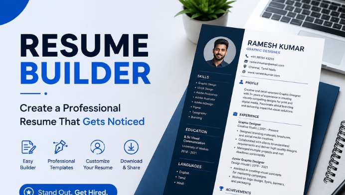 Resume Builder Create a Professional Resume That Gets Noticed