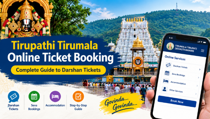 Tirupathi Tirumala Online Ticket Booking: Complete Guide to Darshan Tickets