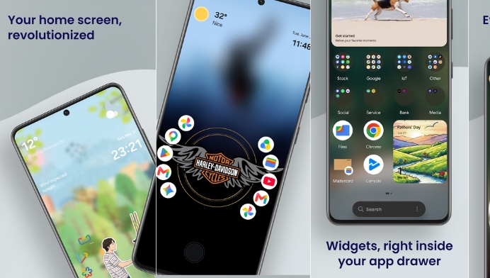 Nocebo Launcher Mobile Screen Create a Unique Android Home Screen