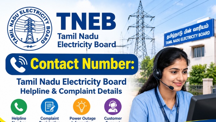 TN EB Contact Number Tamil Nadu Electricity Board Helpline & Complaint Details