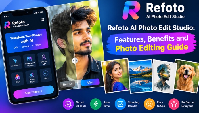 Refoto AI Photo Edit Studio: Features, Benefits and Photo Editing Guide