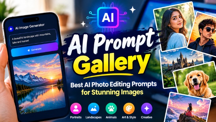 AI Prompt Gallery Best AI Photo Editing Prompts for Stunning Images